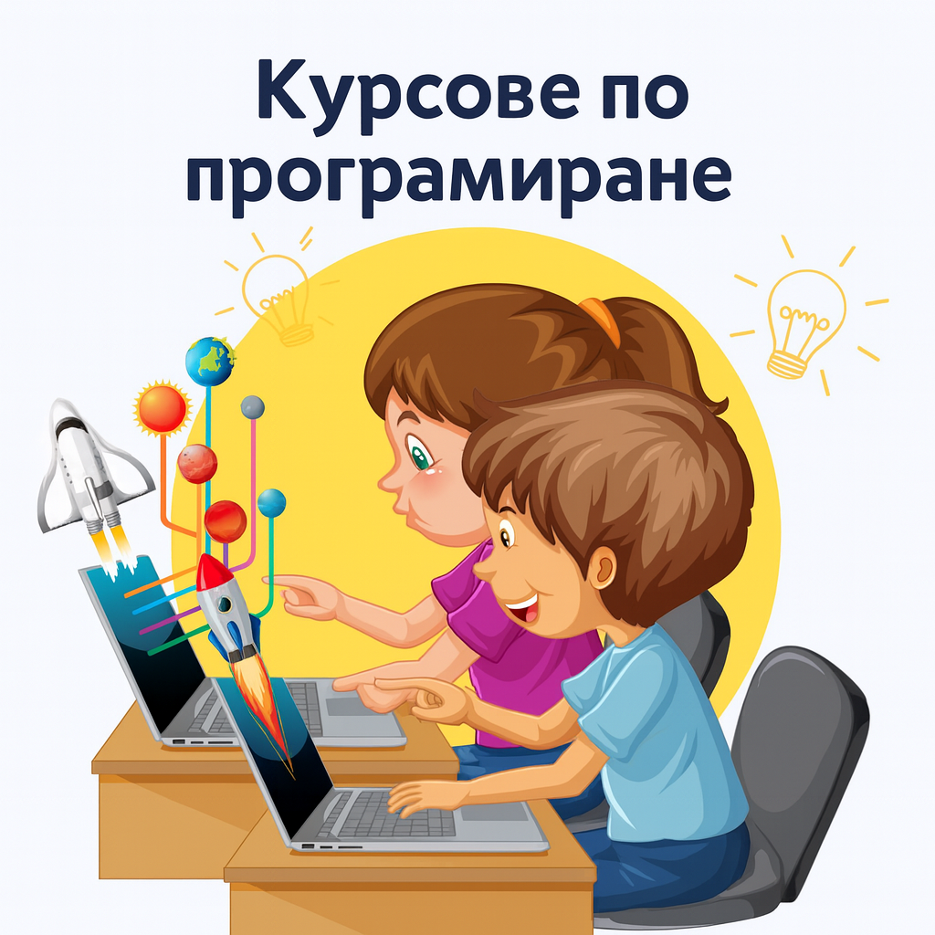 Курсове по програмиране за ученици от 1 до 12 клас